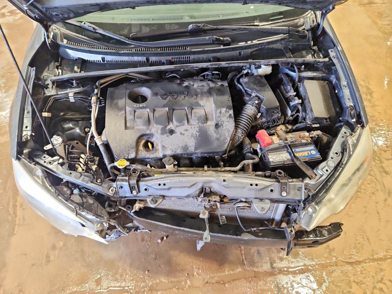 2015 Toyota Corolla Le Серый vin: 2T1BURHE7FC359524