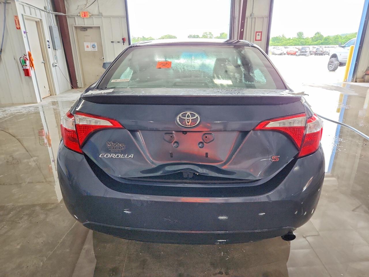 2015 Toyota Corolla S Plus Угольный vin: 2T1BURHE7FC370071