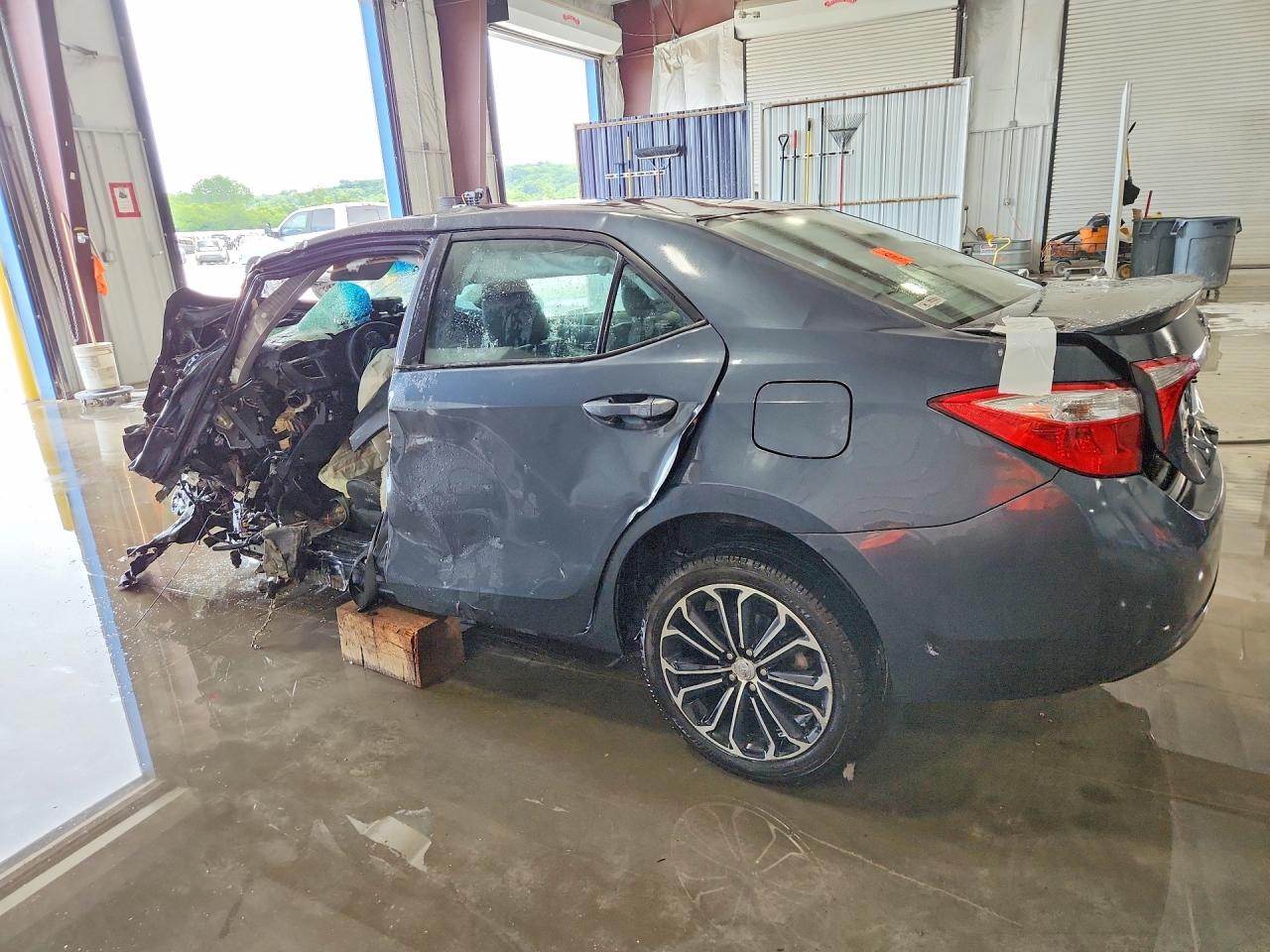 2015 Toyota Corolla S Plus Угольный vin: 2T1BURHE7FC370071