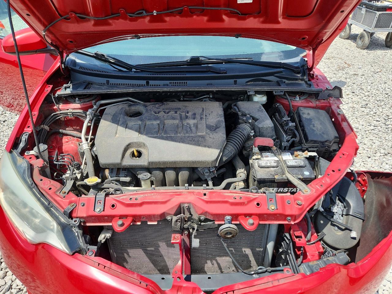 2015 Toyota Corolla Le Red vin: 2T1BURHE7FC370362