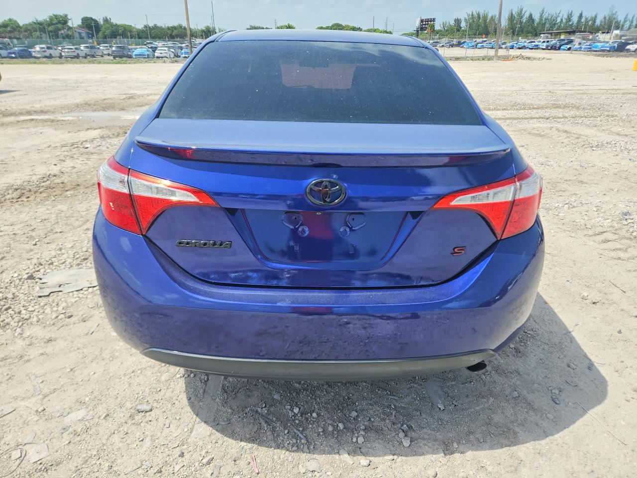 2015 Toyota Corolla S Plus Blue vin: 2T1BURHE7FC386867
