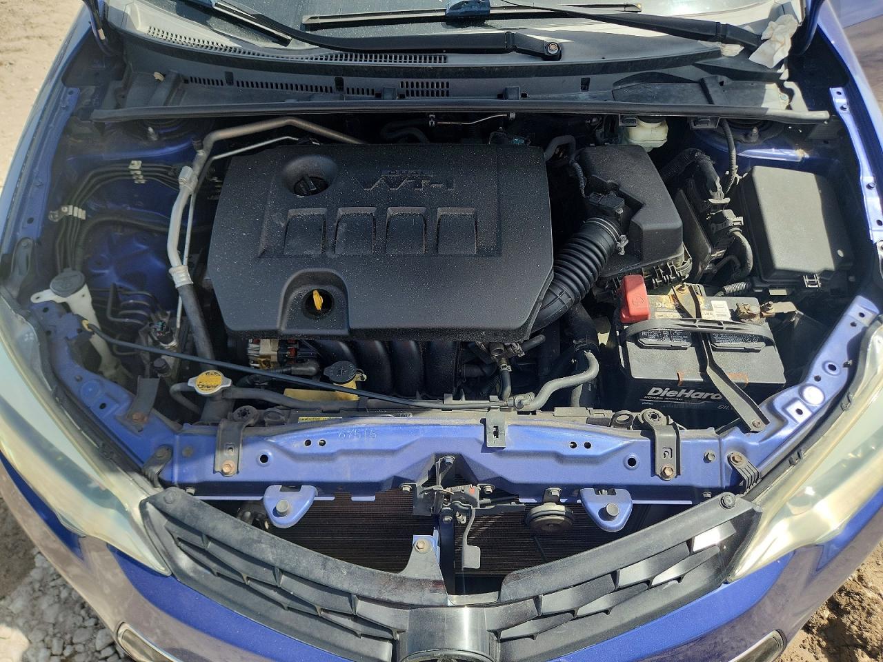 2015 Toyota Corolla S Plus Blue vin: 2T1BURHE7FC386867