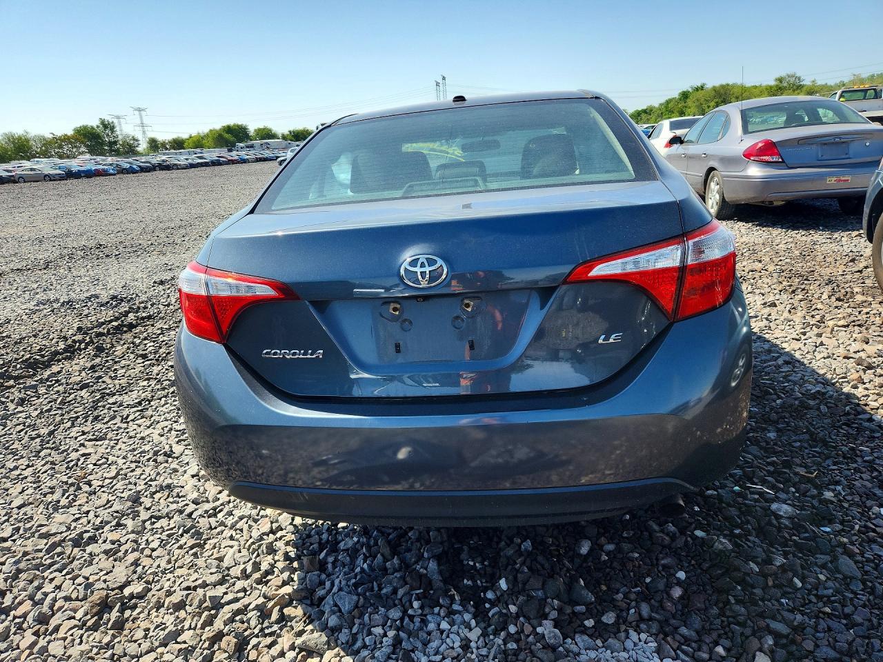 2015 Toyota Corolla Le Premium Gray vin: 2T1BURHE7FC392118