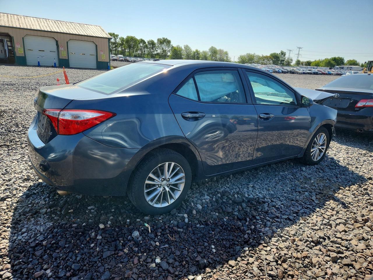 2015 Toyota Corolla Le Premium Gray vin: 2T1BURHE7FC392118