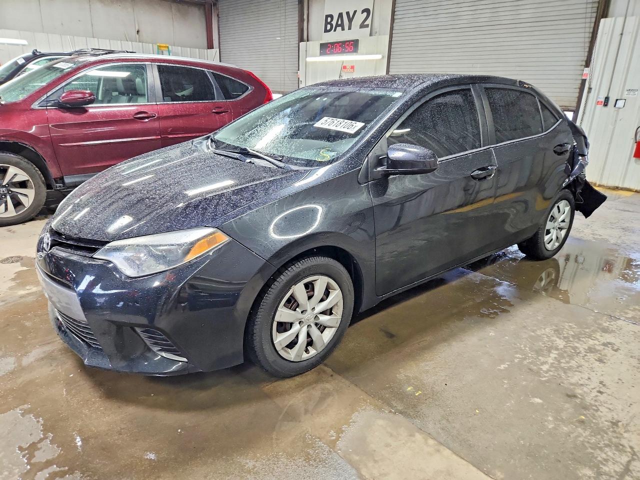 2015 Toyota Corolla Le Black vin: 2T1BURHE7FC401805