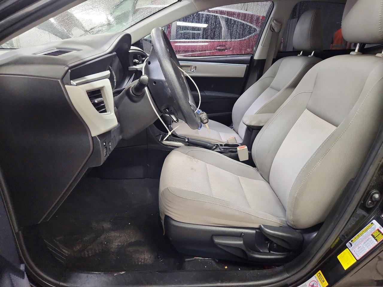 2015 Toyota Corolla Le Black vin: 2T1BURHE7FC401805