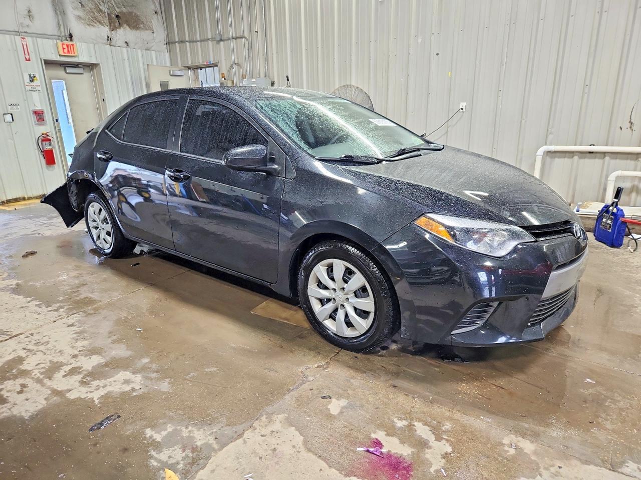 2015 Toyota Corolla Le Black vin: 2T1BURHE7FC401805