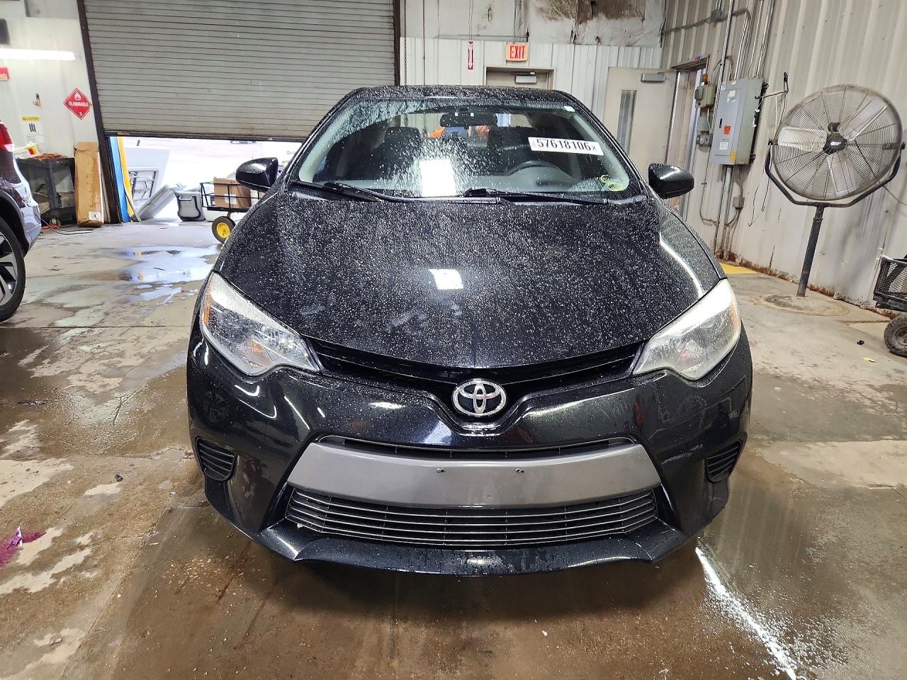 2015 Toyota Corolla Le Black vin: 2T1BURHE7FC401805
