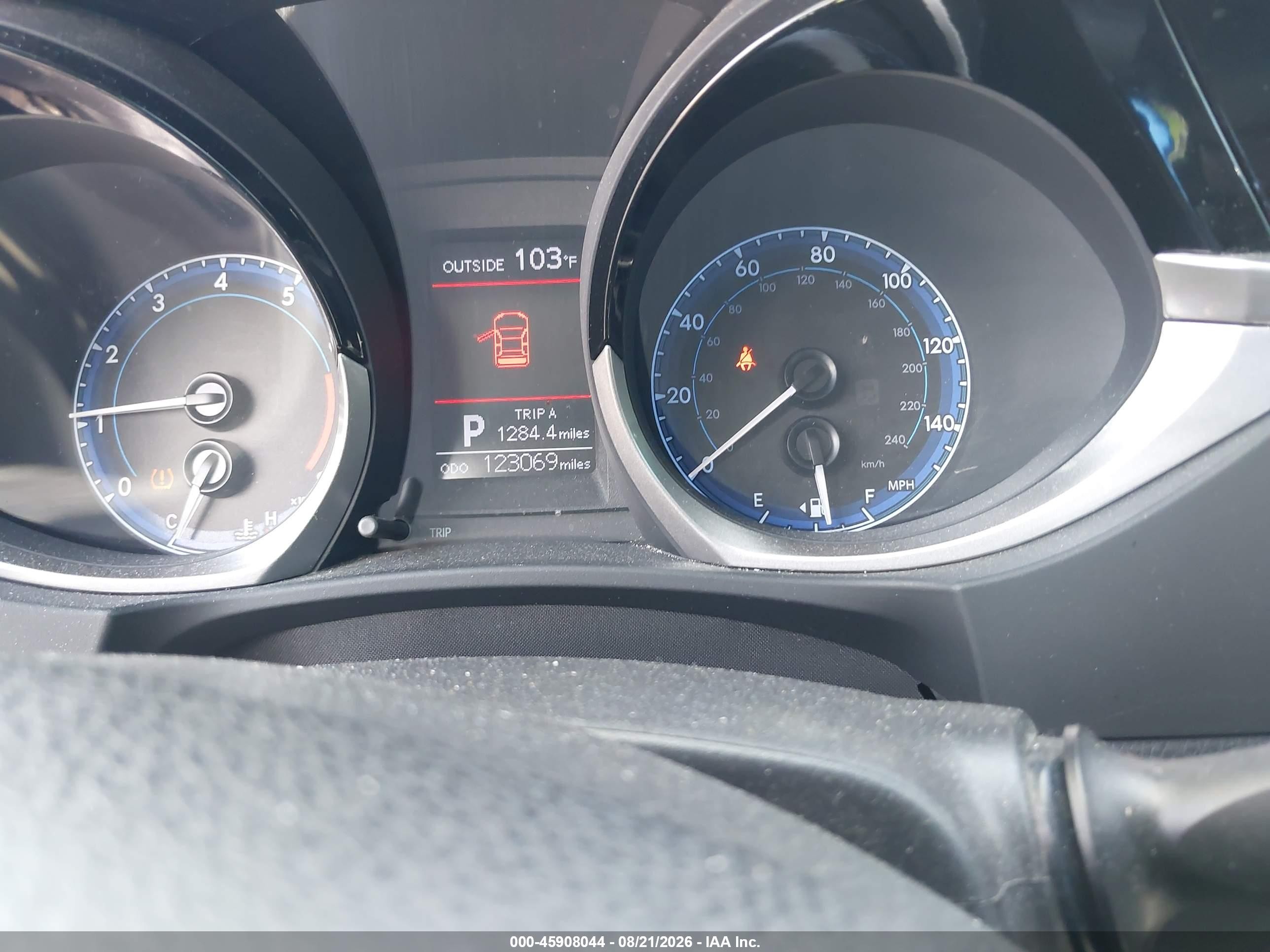 2015 Toyota Corolla S Plus Dark Blue vin: 2T1BURHE7FC401853