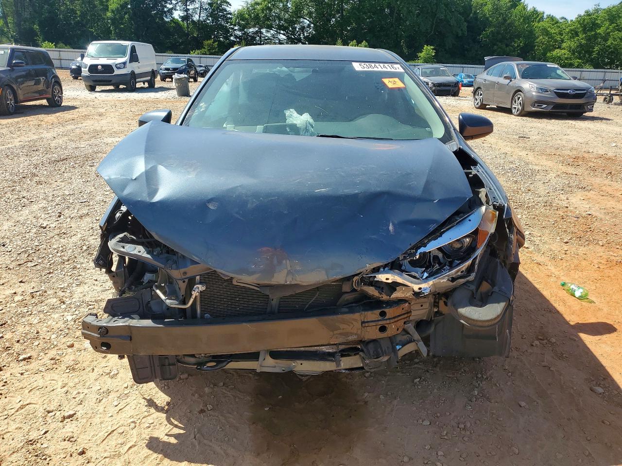 2015 Toyota Corolla L Gray vin: 2T1BURHE7FC406079