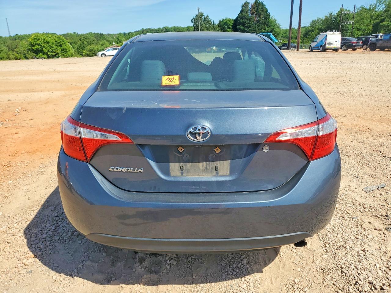 2015 Toyota Corolla L Gray vin: 2T1BURHE7FC406079