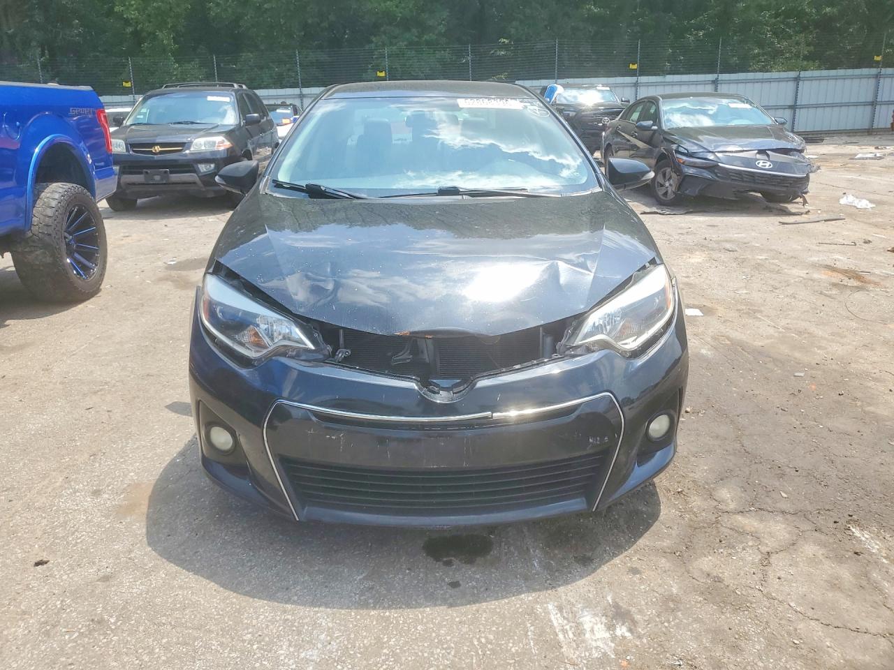 2015 Toyota Corolla S Plus Black vin: 2T1BURHE7FC407460