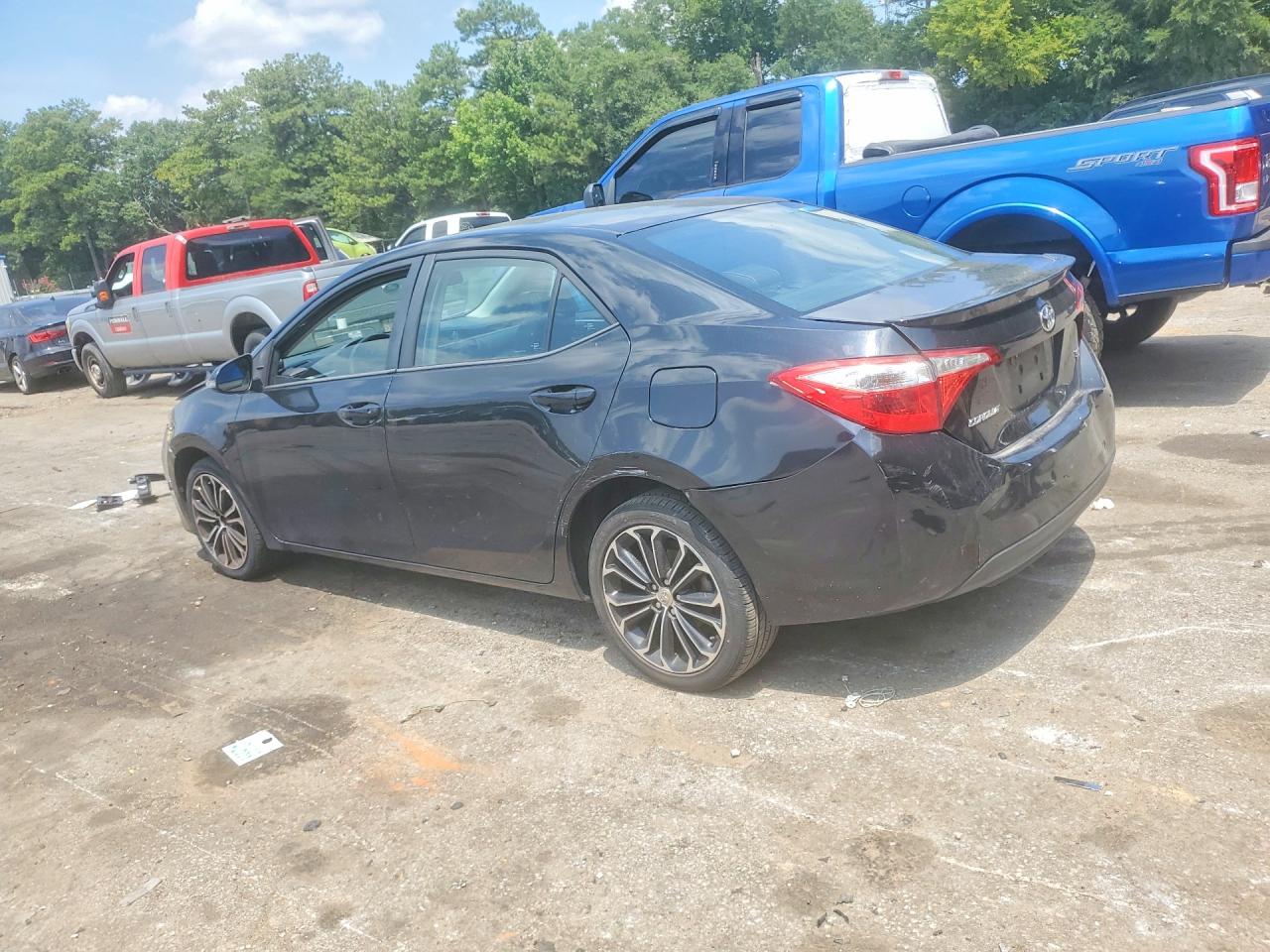2015 Toyota Corolla S Plus Black vin: 2T1BURHE7FC407460