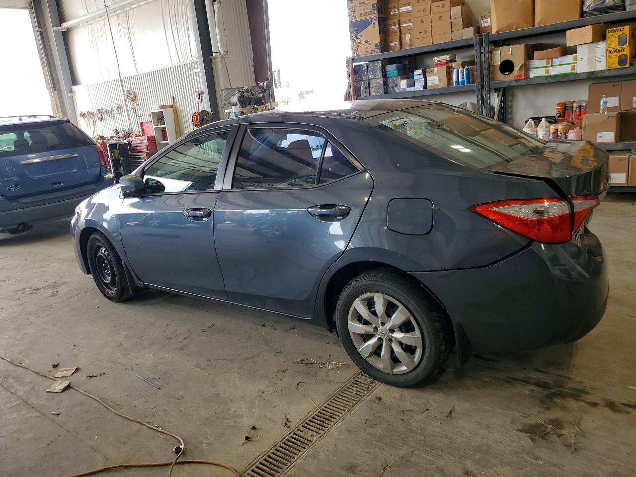 2015 Toyota Corolla Le Gray vin: 2T1BURHE7FC412027