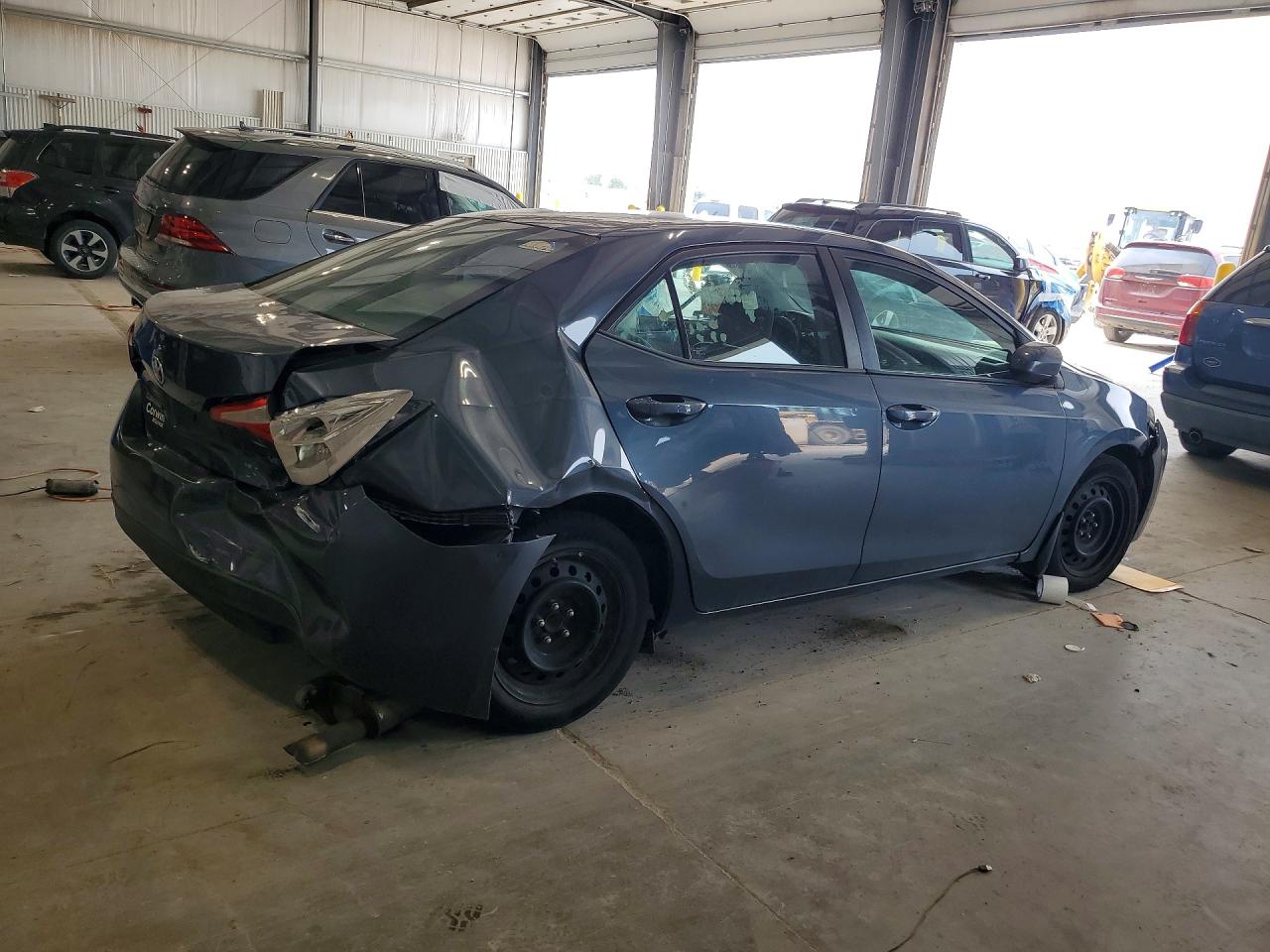 2015 Toyota Corolla Le Gray vin: 2T1BURHE7FC412027
