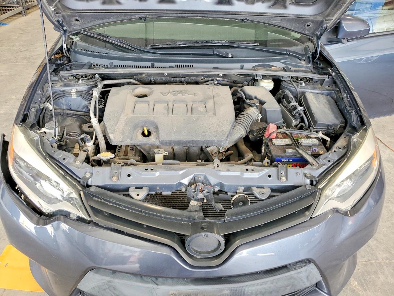 2015 Toyota Corolla Le Gray vin: 2T1BURHE7FC412027