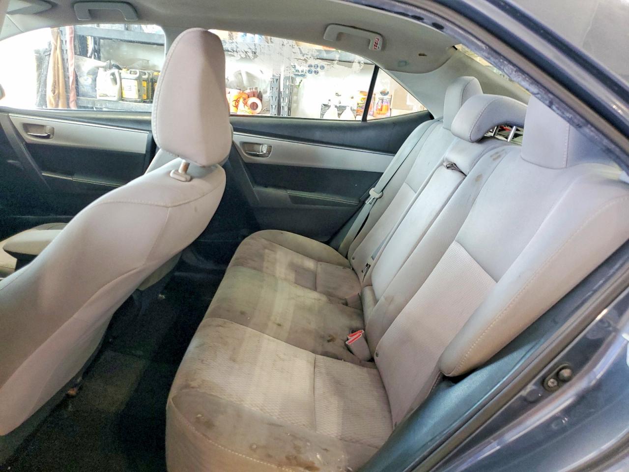 2015 Toyota Corolla Le Gray vin: 2T1BURHE7FC412027