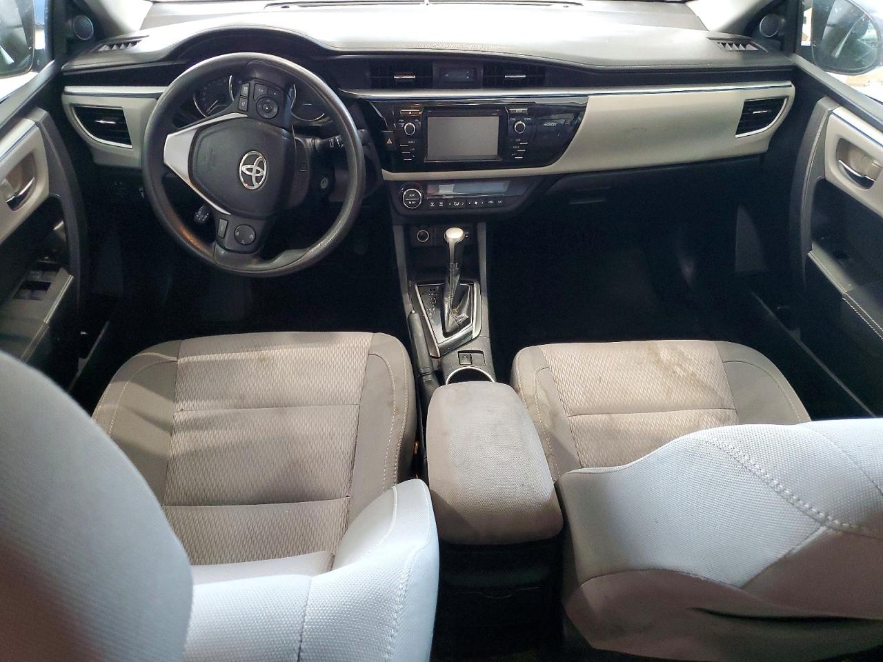 2015 Toyota Corolla Le Gray vin: 2T1BURHE7FC412027