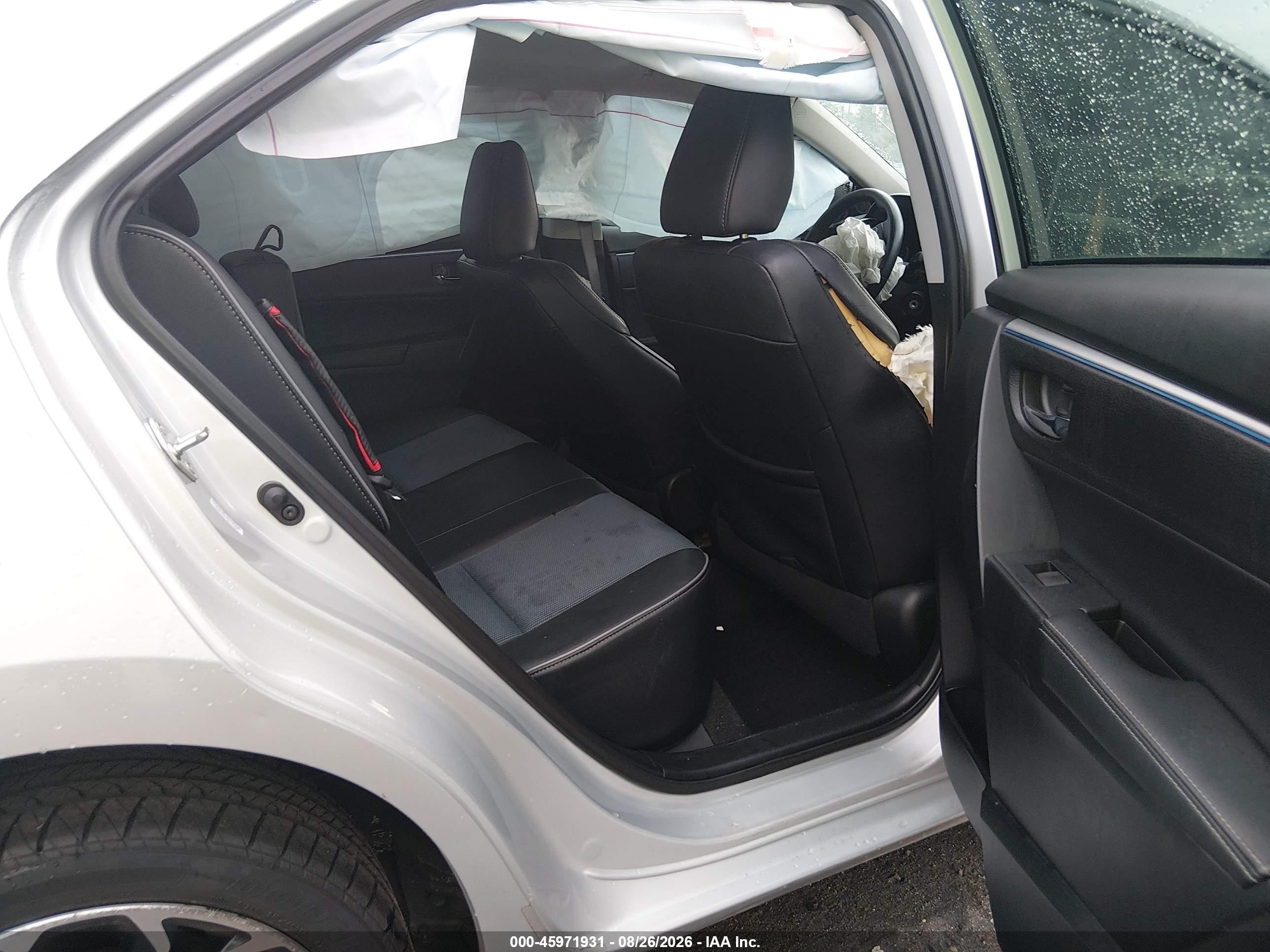 2015 Toyota Corolla S Plus Серебряный vin: 2T1BURHE7FC419298