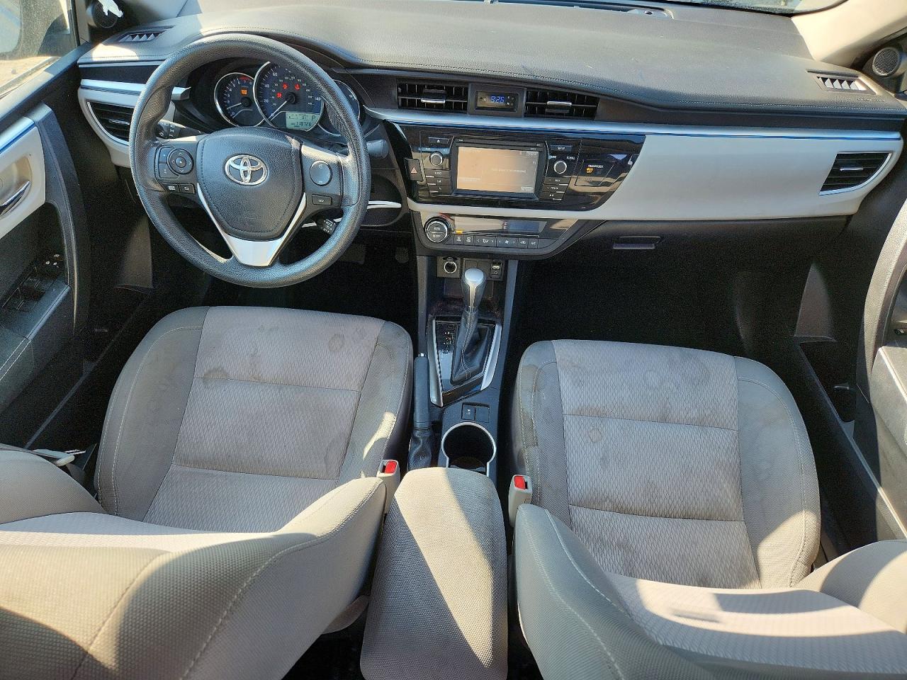 2015 Toyota Corolla Le Gray vin: 2T1BURHE7FC422668