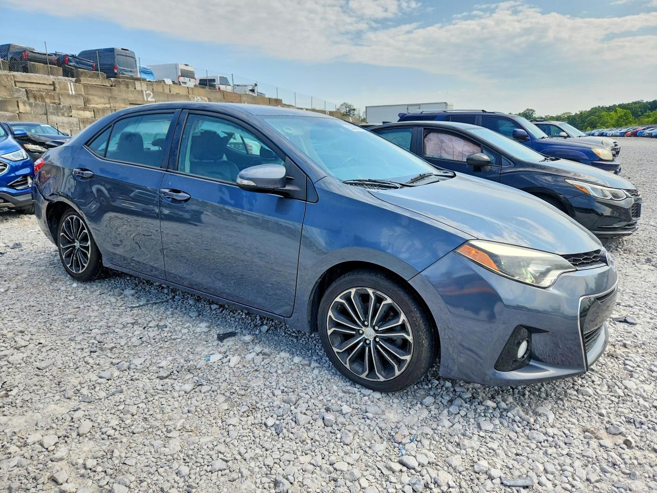 2015 Toyota Corolla S Plus Серый vin: 2T1BURHE7FC445318