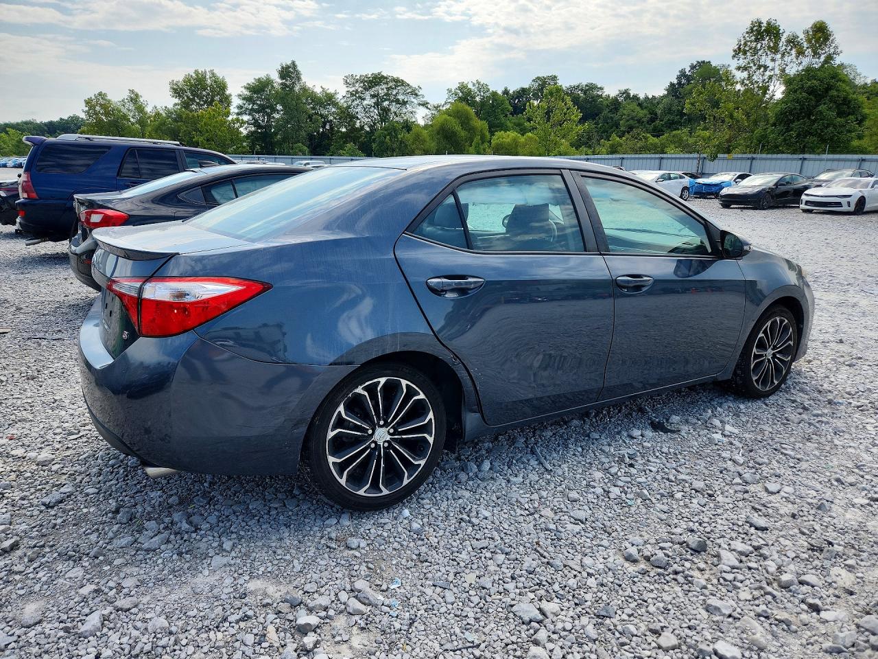 2015 Toyota Corolla S Plus Серый vin: 2T1BURHE7FC445318