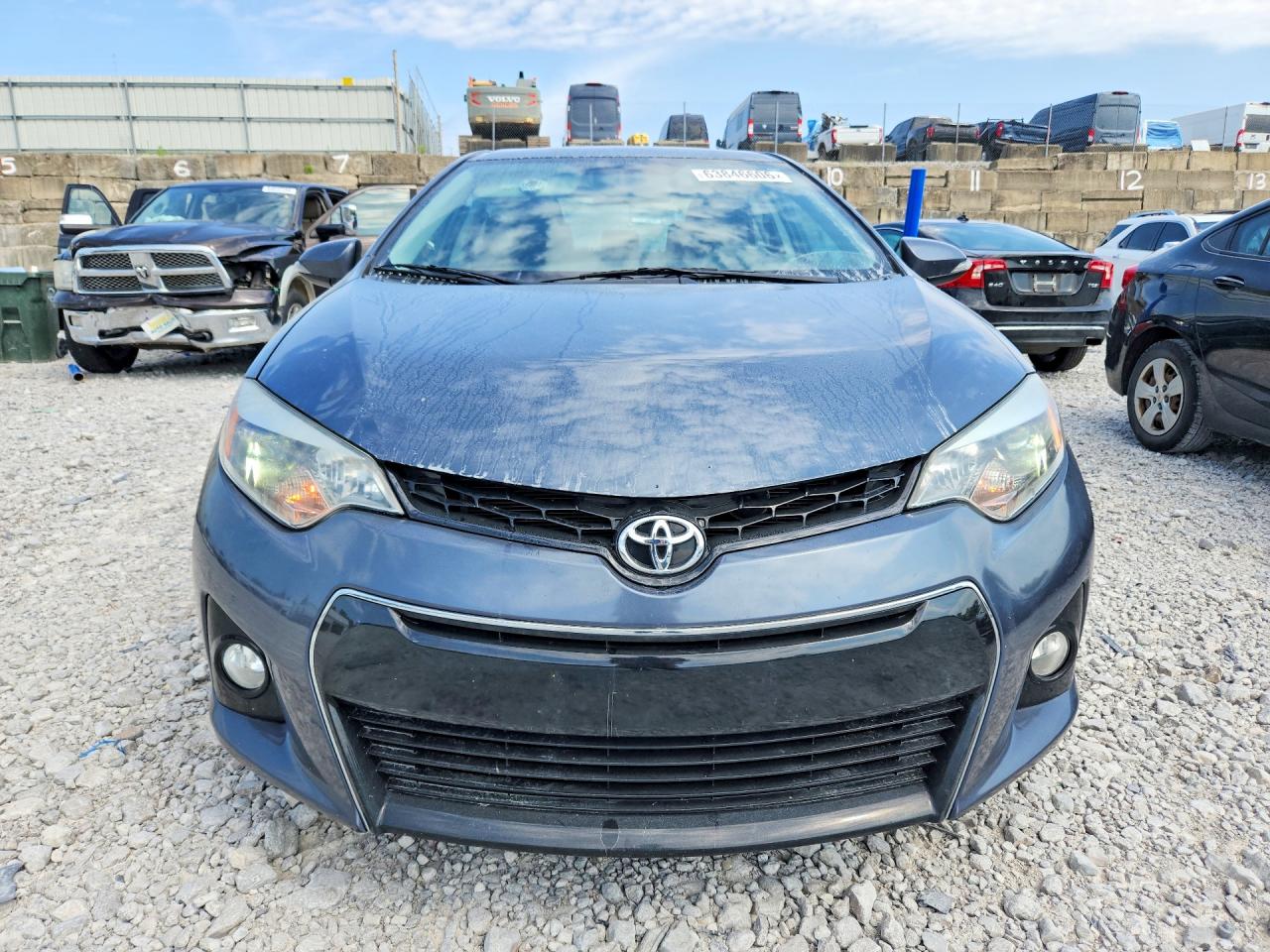 2015 Toyota Corolla S Plus Серый vin: 2T1BURHE7FC445318