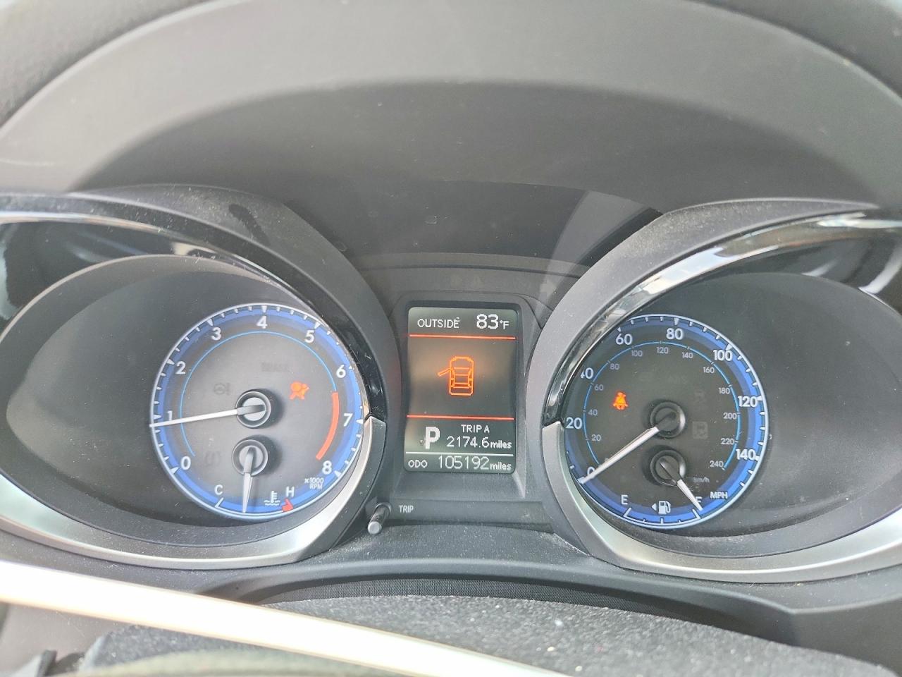 2015 Toyota Corolla S Plus Серый vin: 2T1BURHE7FC445318