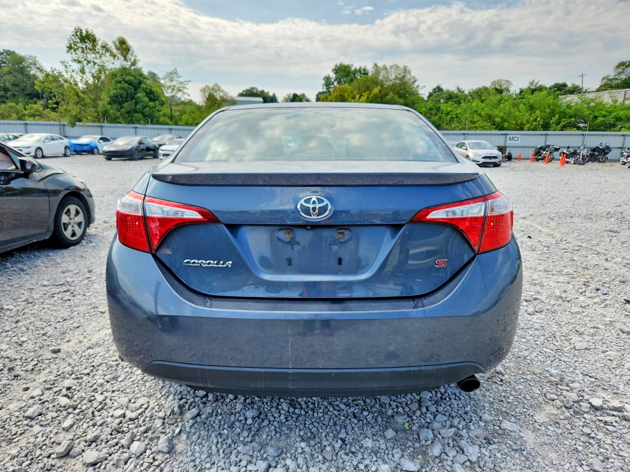 2015 Toyota Corolla S Plus Серый vin: 2T1BURHE7FC445318