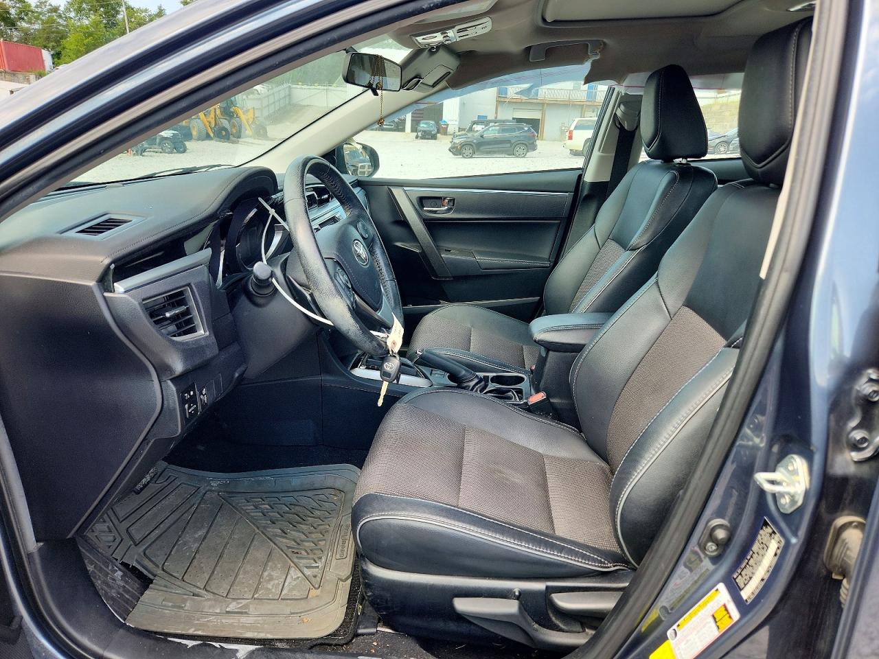 2015 Toyota Corolla S Plus Серый vin: 2T1BURHE7FC445318