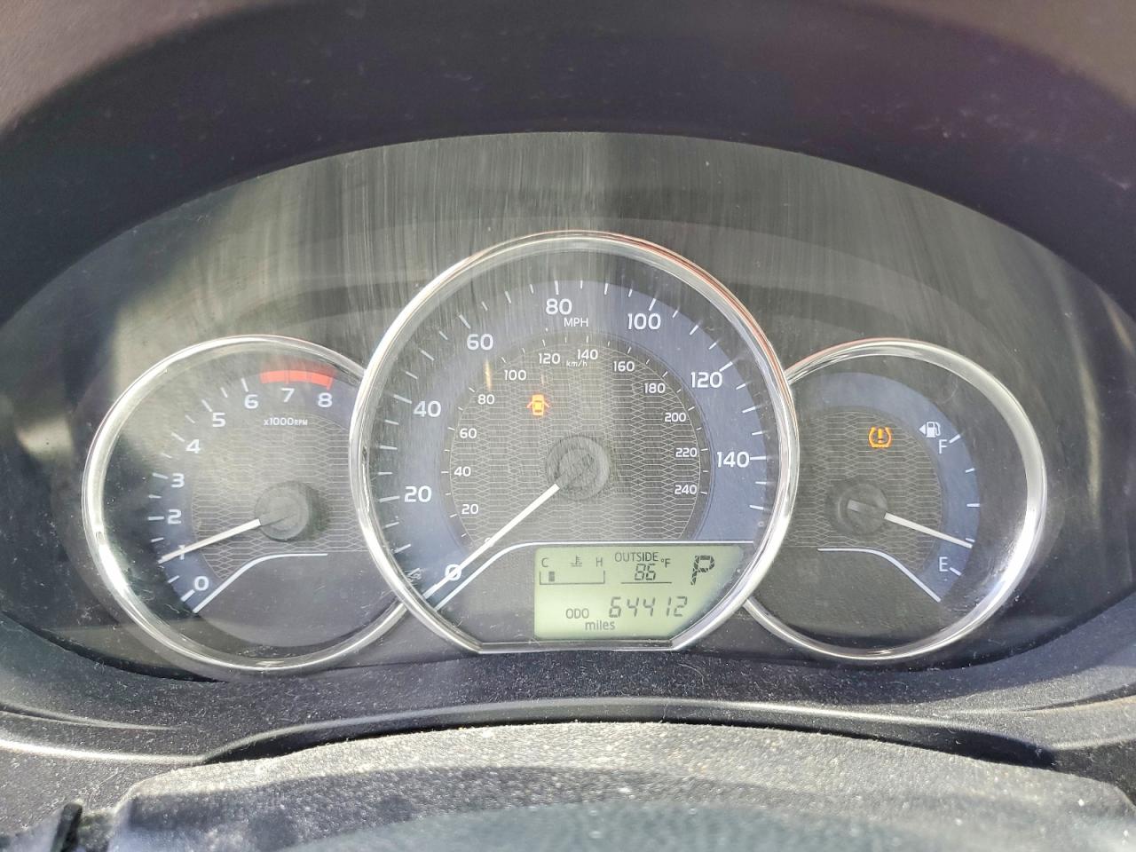2015 Toyota Corolla Le Красный vin: 2T1BURHE7FC447120