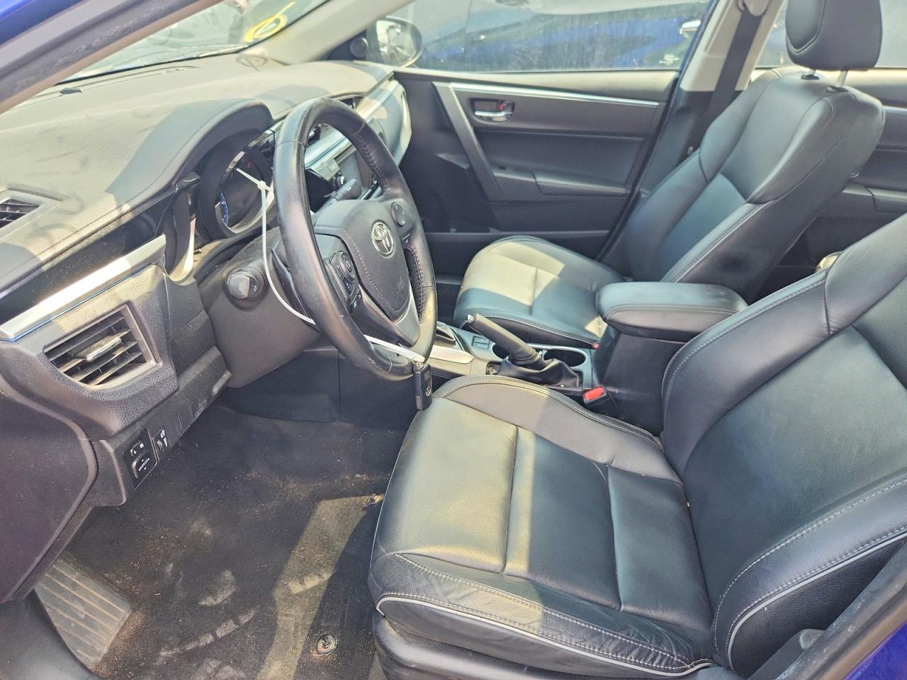 2015 Toyota Corolla S Premium Blue vin: 2T1BURHE7FC449899