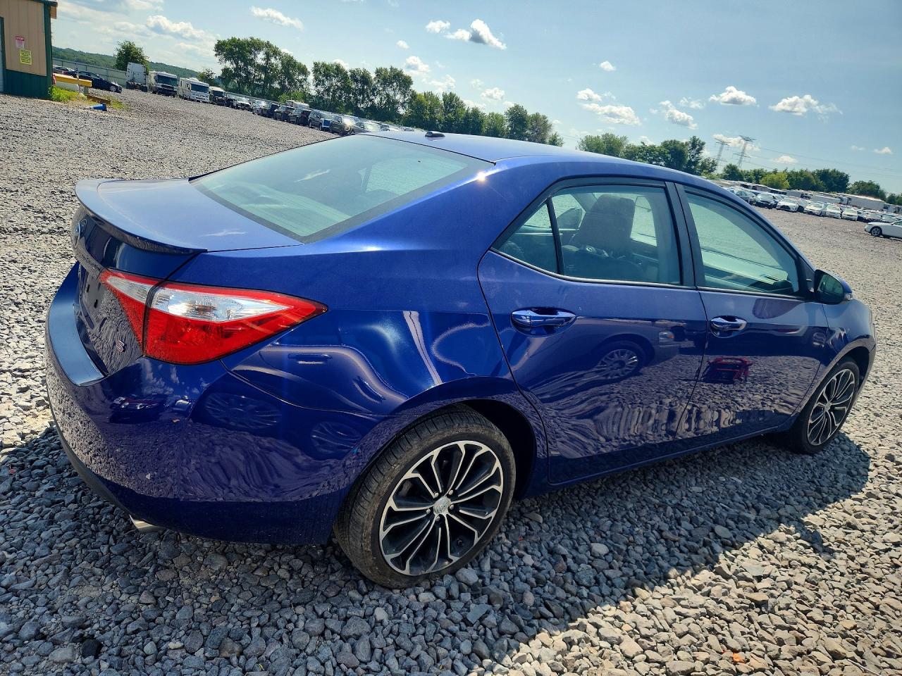 2015 Toyota Corolla S Premium Blue vin: 2T1BURHE7FC449899