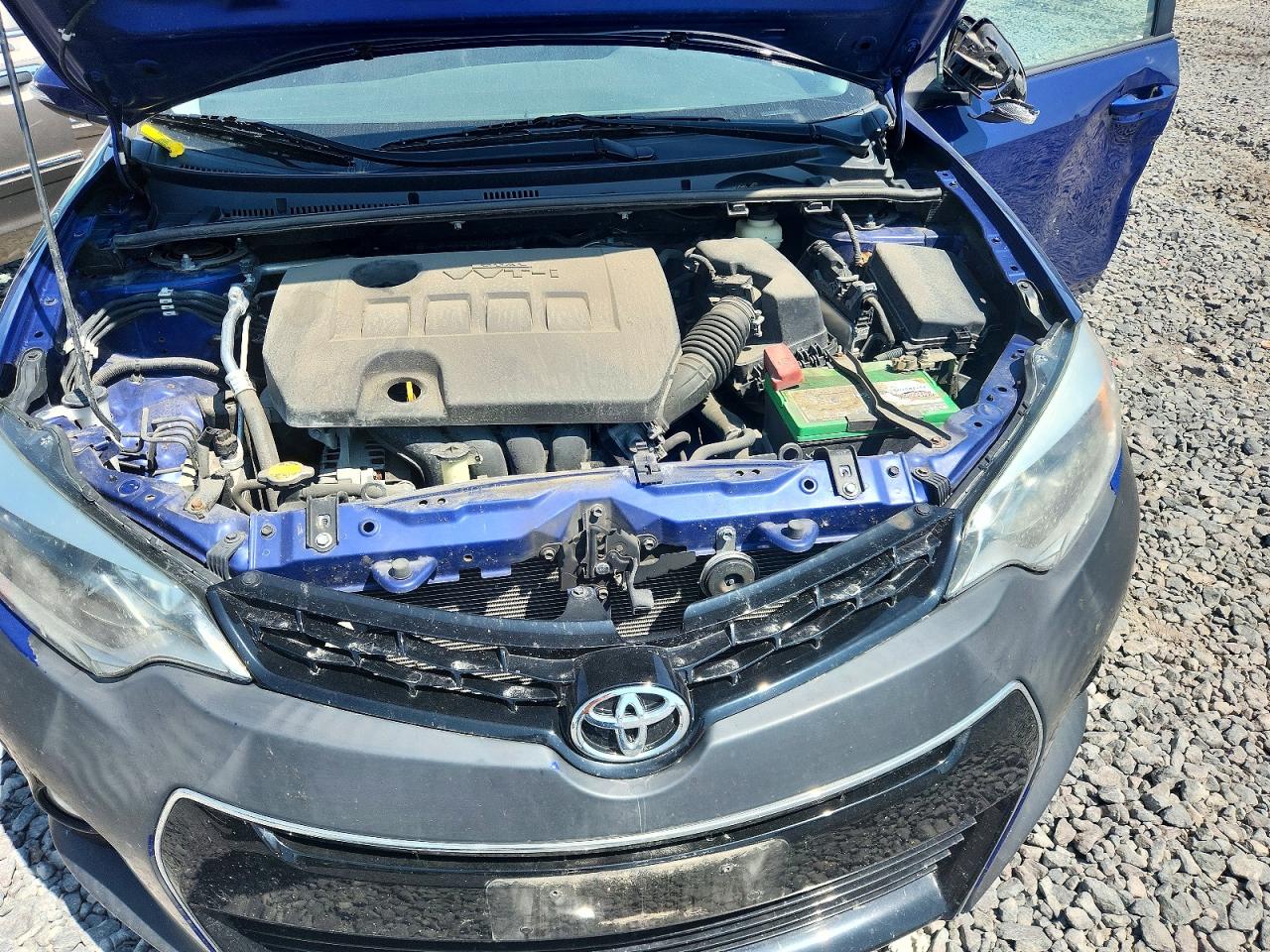 2015 Toyota Corolla S Premium Blue vin: 2T1BURHE7FC449899