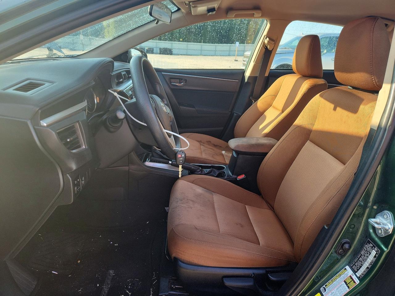 2015 Toyota Corolla Le Green vin: 2T1BURHE7FC454455