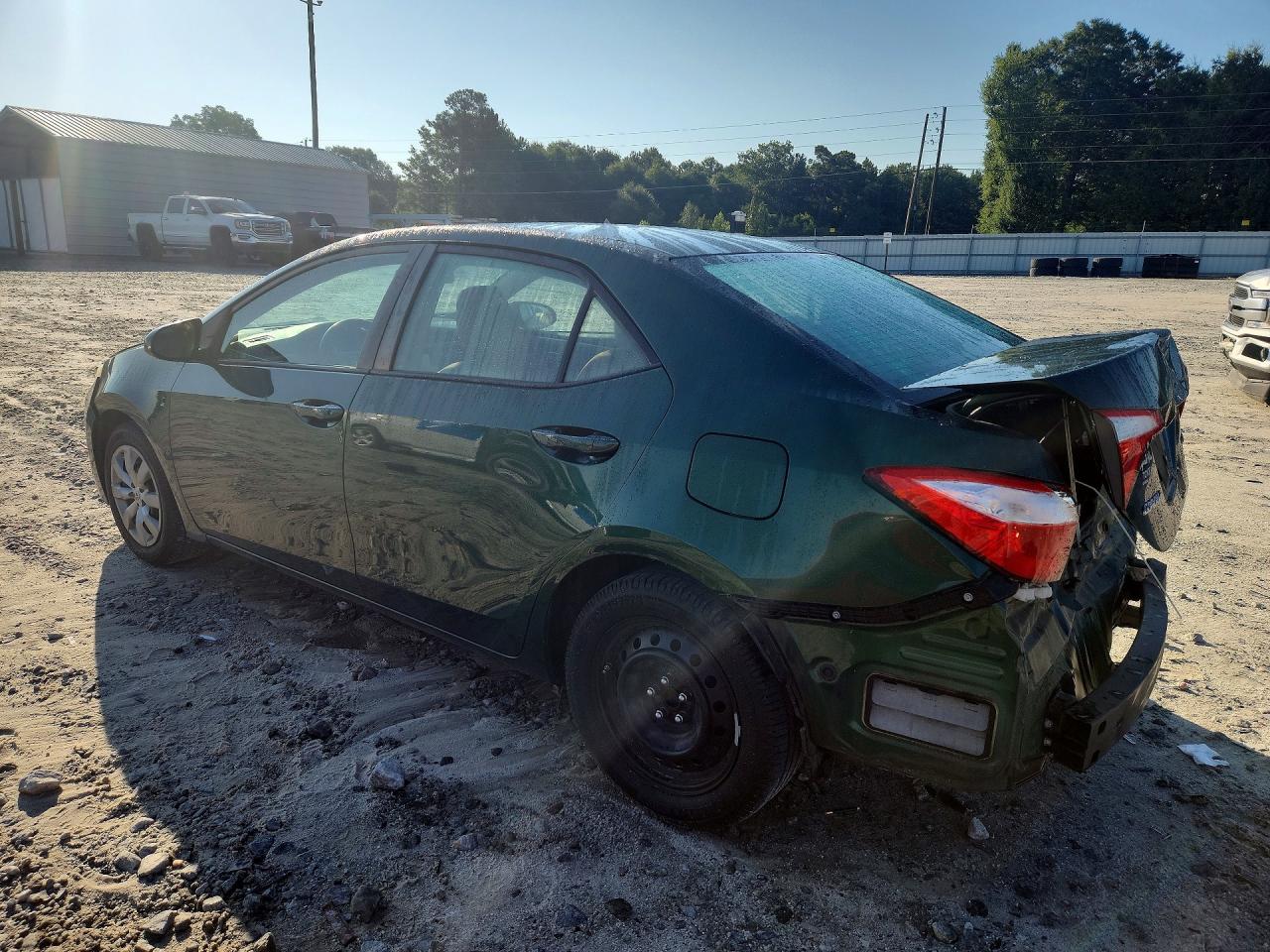 2015 Toyota Corolla Le Green vin: 2T1BURHE7FC454455