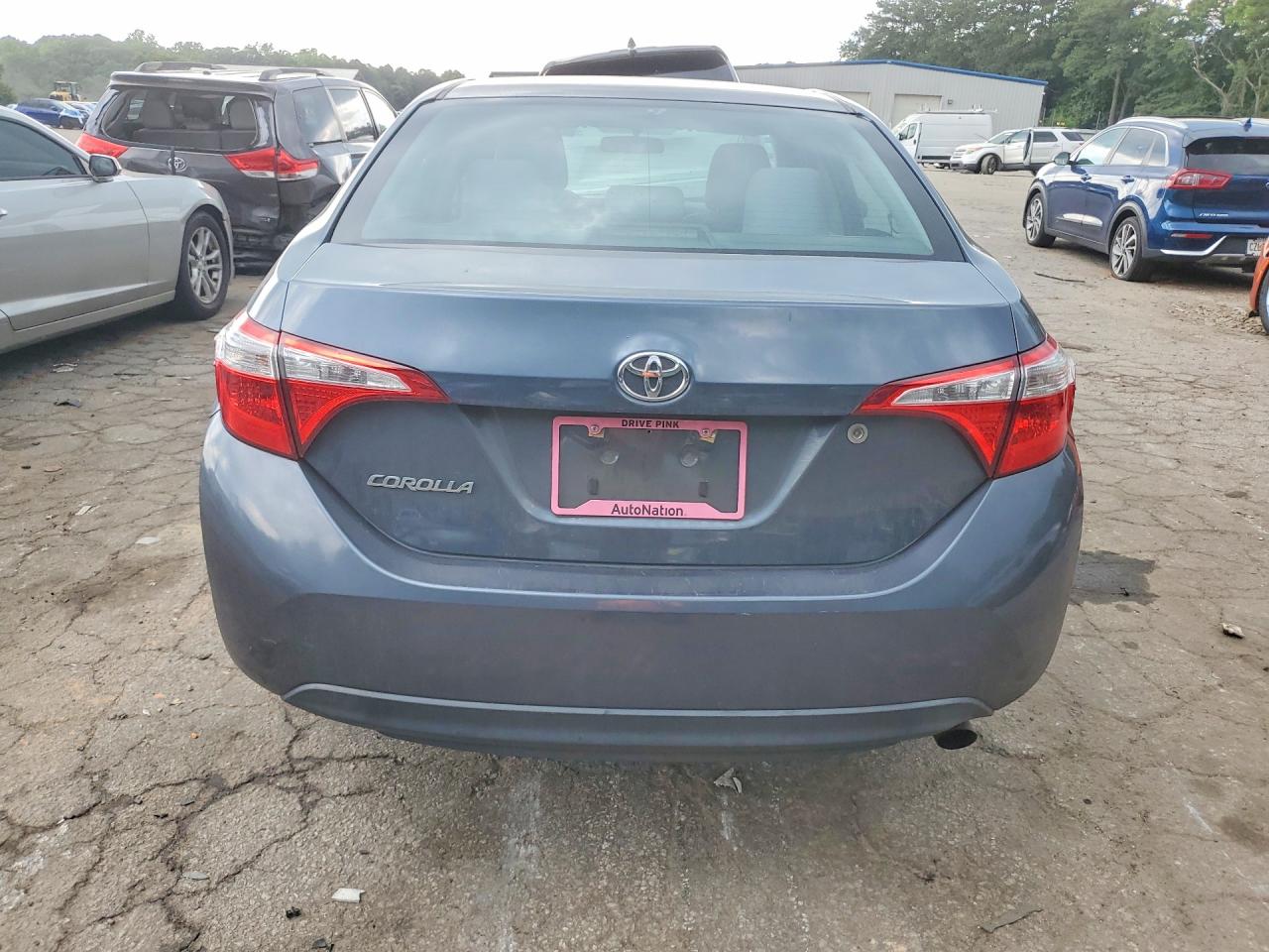 2015 Toyota Corolla L Gray vin: 2T1BURHE7FC460711
