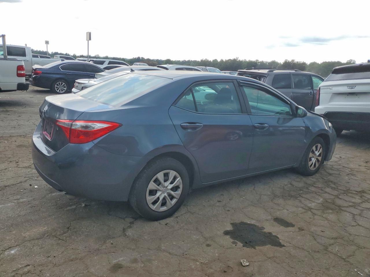 2015 Toyota Corolla L Gray vin: 2T1BURHE7FC460711