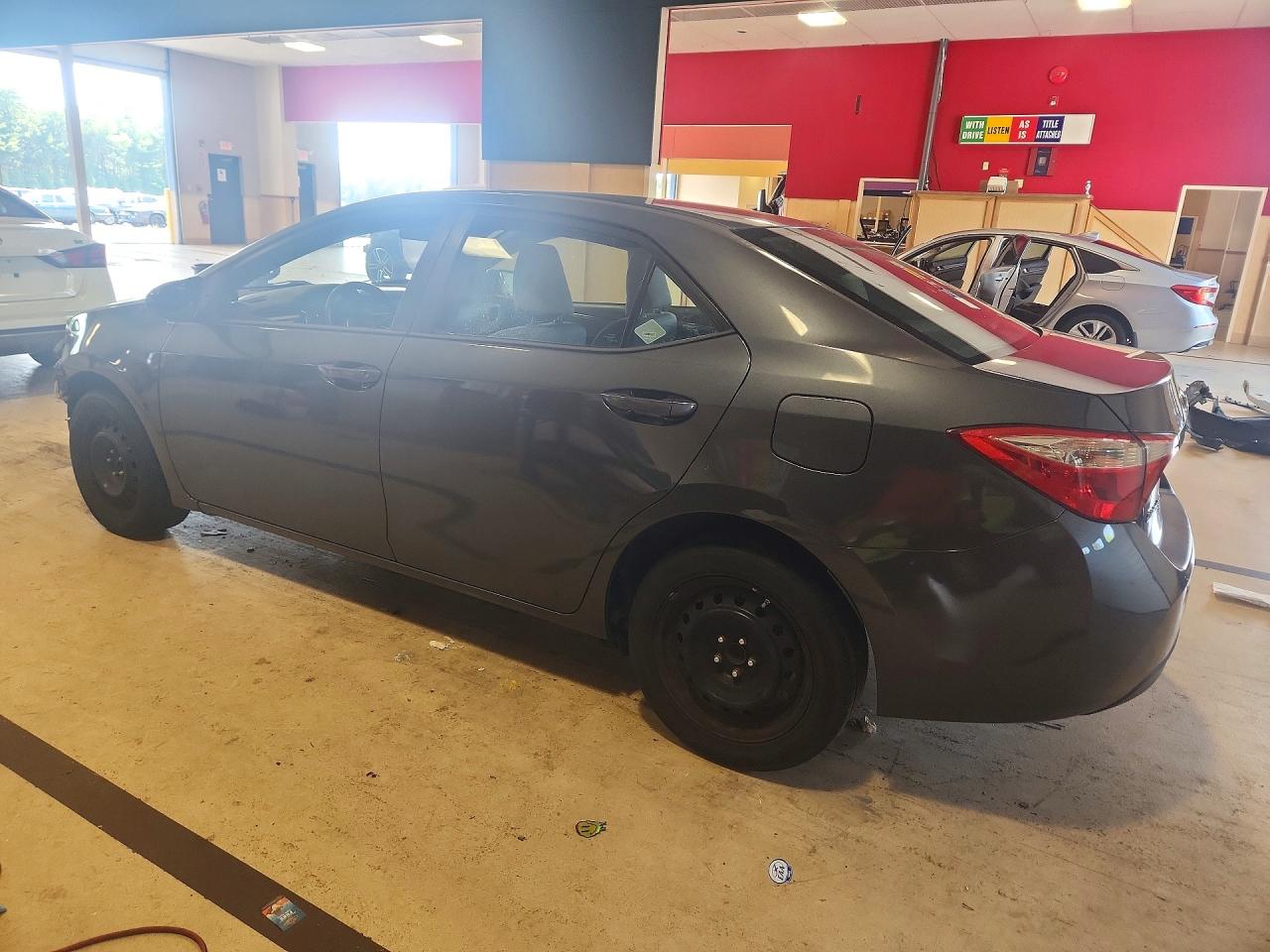 2015 Toyota Corolla Le Gray vin: 2T1BURHE7FC464421