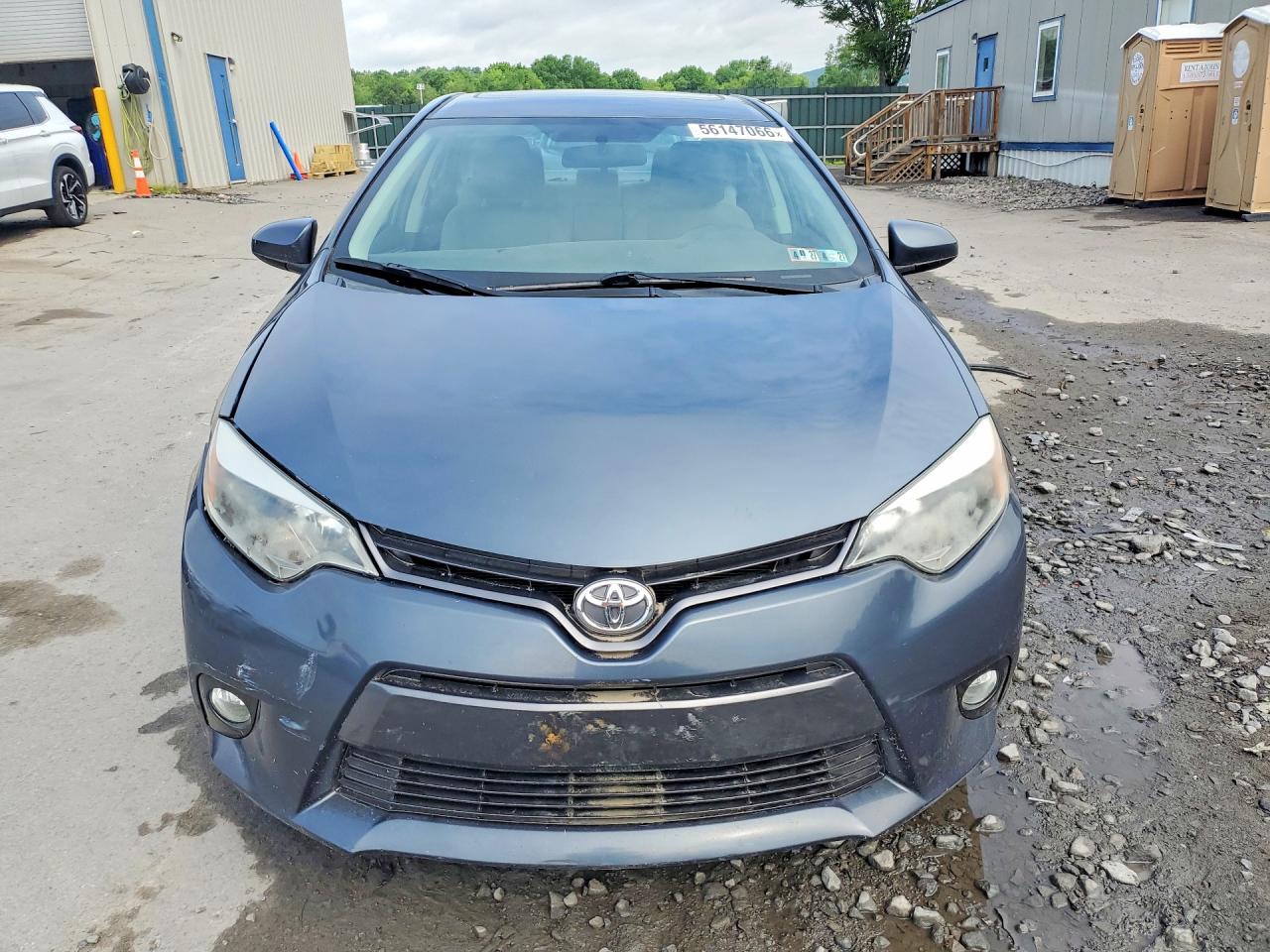 2015 Toyota Corolla Le Plus Blue vin: 2T1BURHE7FC477430
