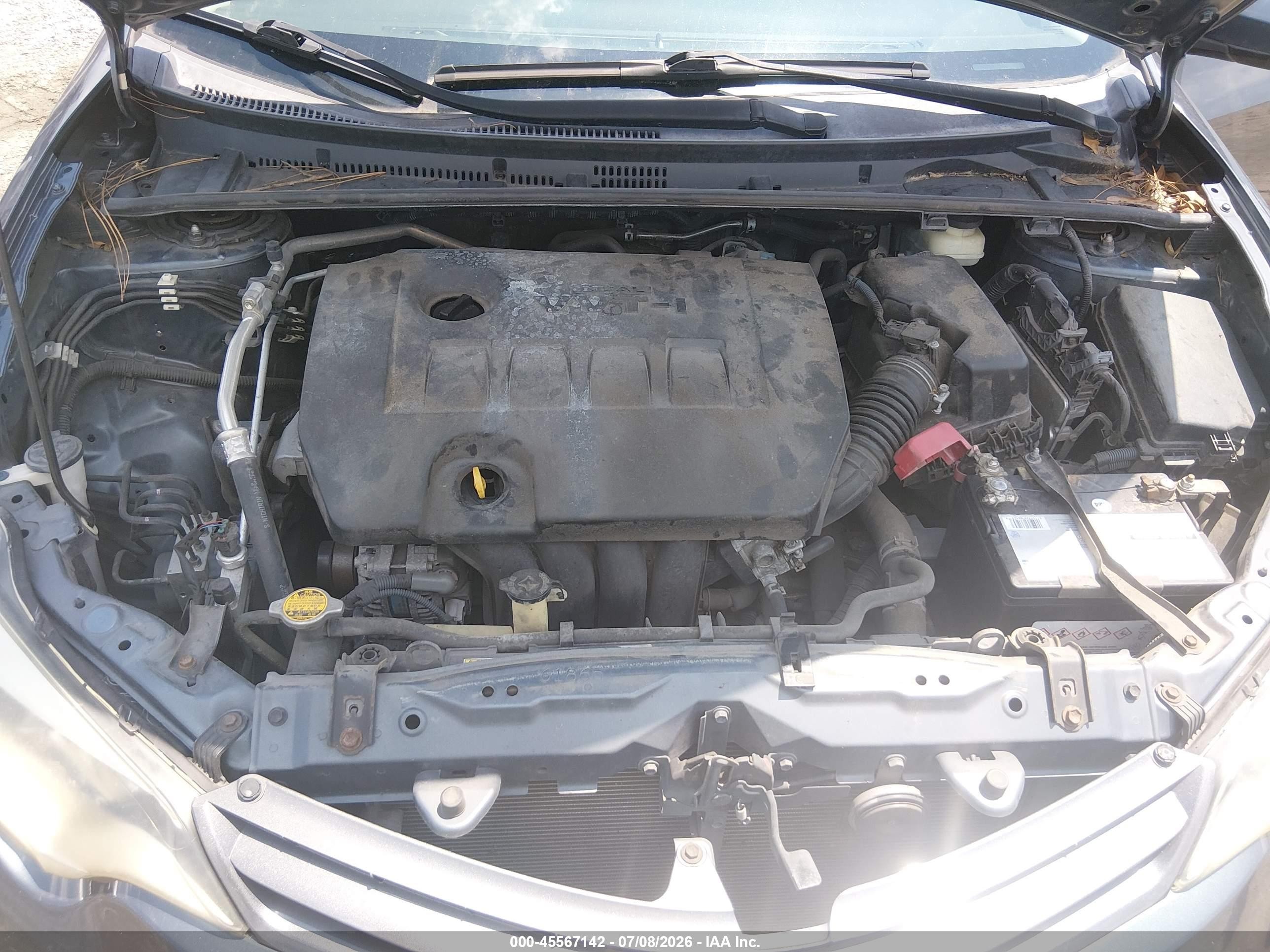 2015 Toyota Corolla Le Gray vin: 2T1BURHE7FC481218