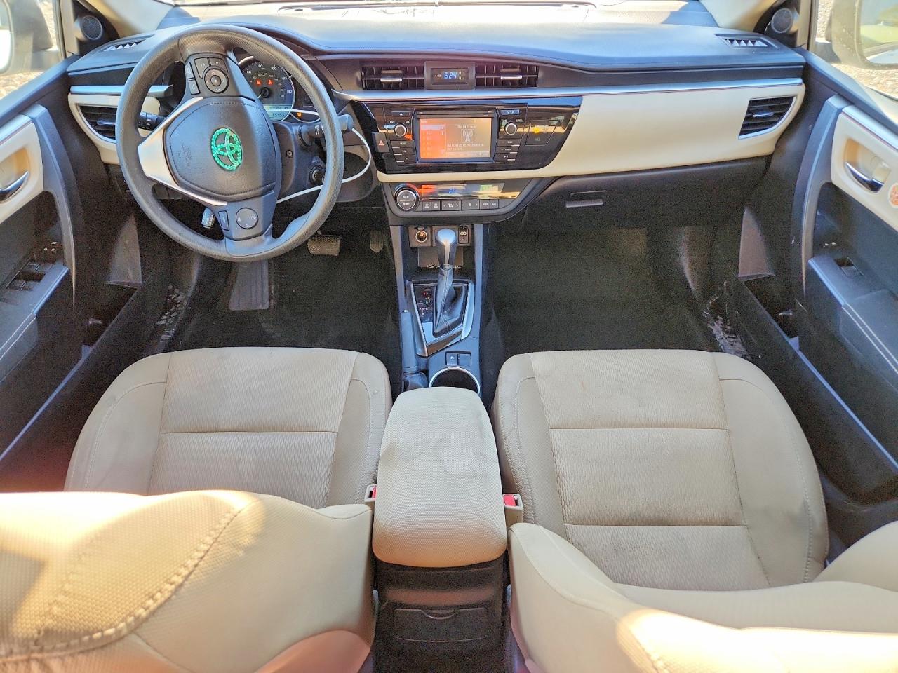 2016 Toyota Corolla Le White vin: 2T1BURHE7GC554279