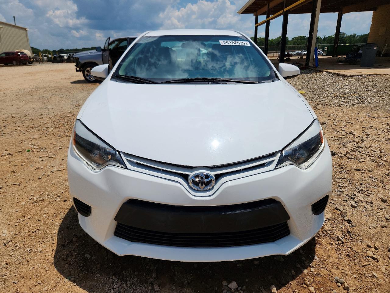 2016 Toyota Corolla Le White vin: 2T1BURHE7GC690413