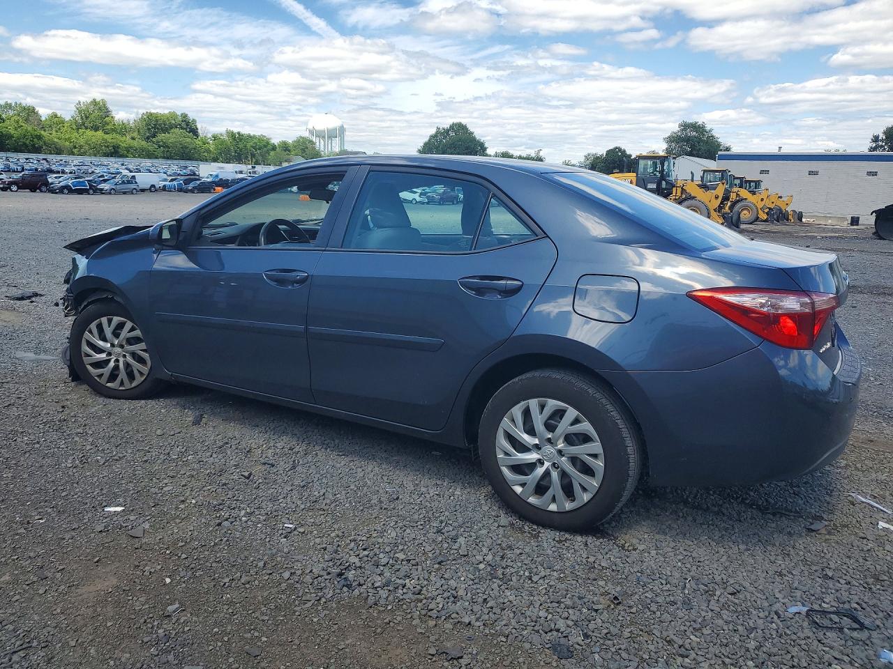 2017 Toyota Corolla Le Blue vin: 2T1BURHE7HC829084