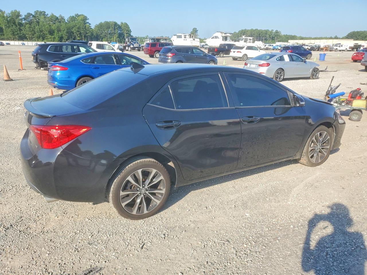 2017 Toyota Corolla Se Black vin: 2T1BURHE7HC925023