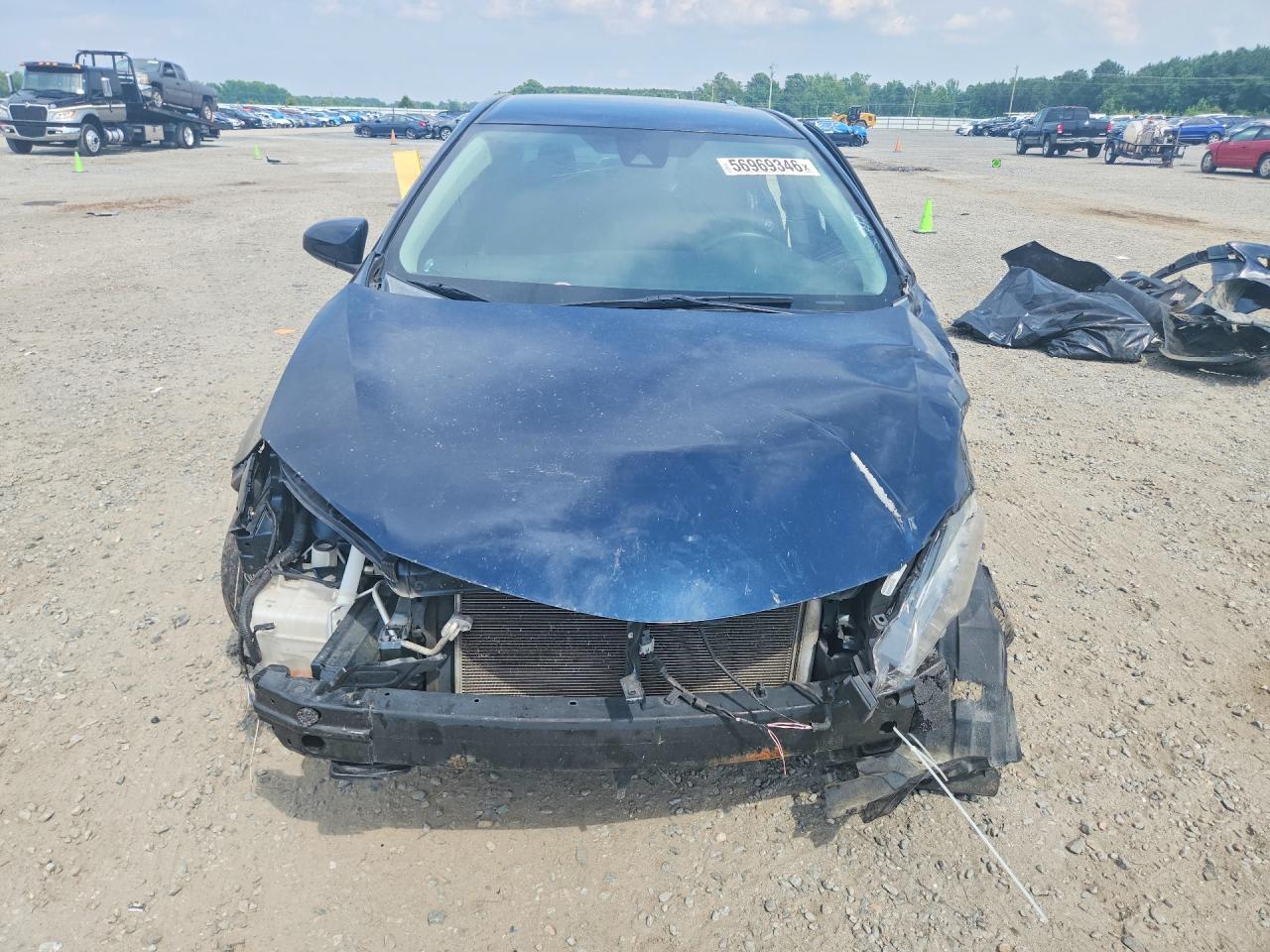 2019 Toyota Corolla Le Blue vin: 2T1BURHE7KC238566