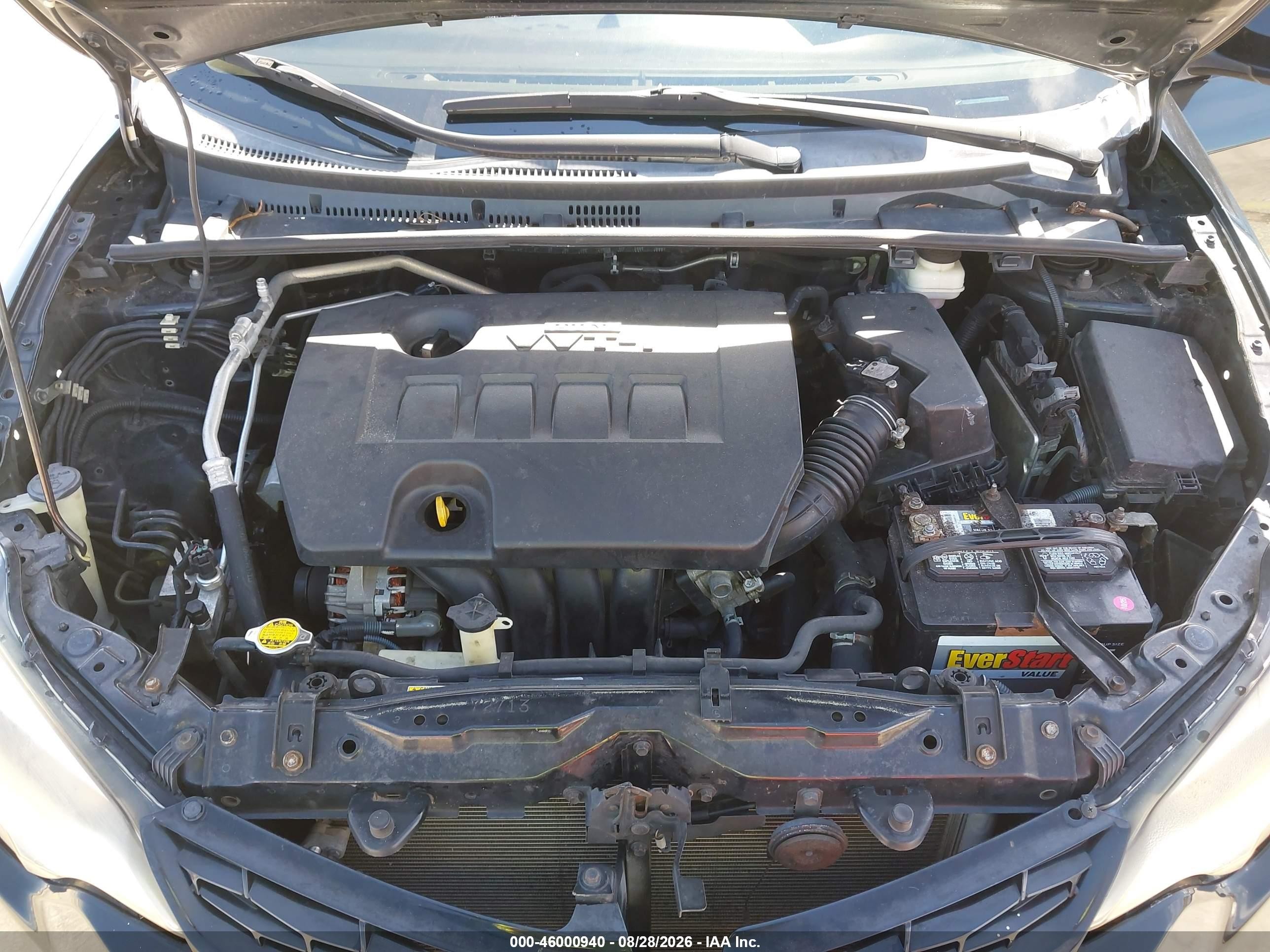 2014 Toyota Corolla S Plus Black vin: 2T1BURHE8EC000844
