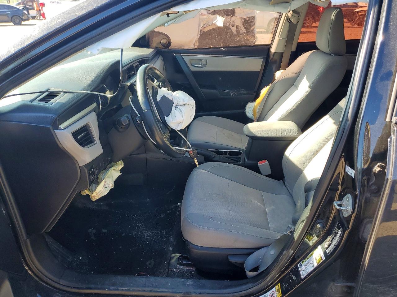 2014 Toyota Corolla L Black vin: 2T1BURHE8EC004179