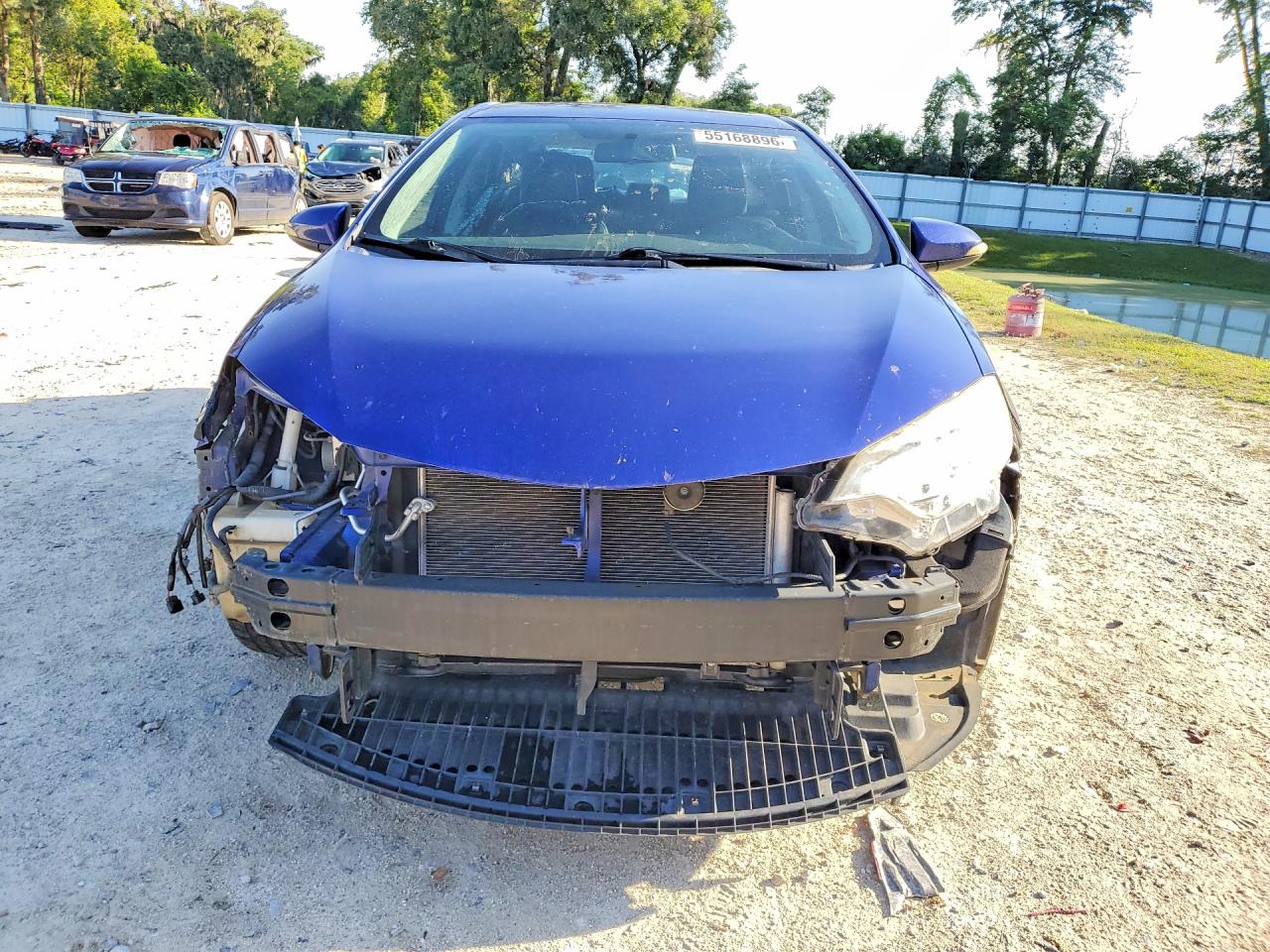 2014 Toyota Corolla S Plus Blue vin: 2T1BURHE8EC015814