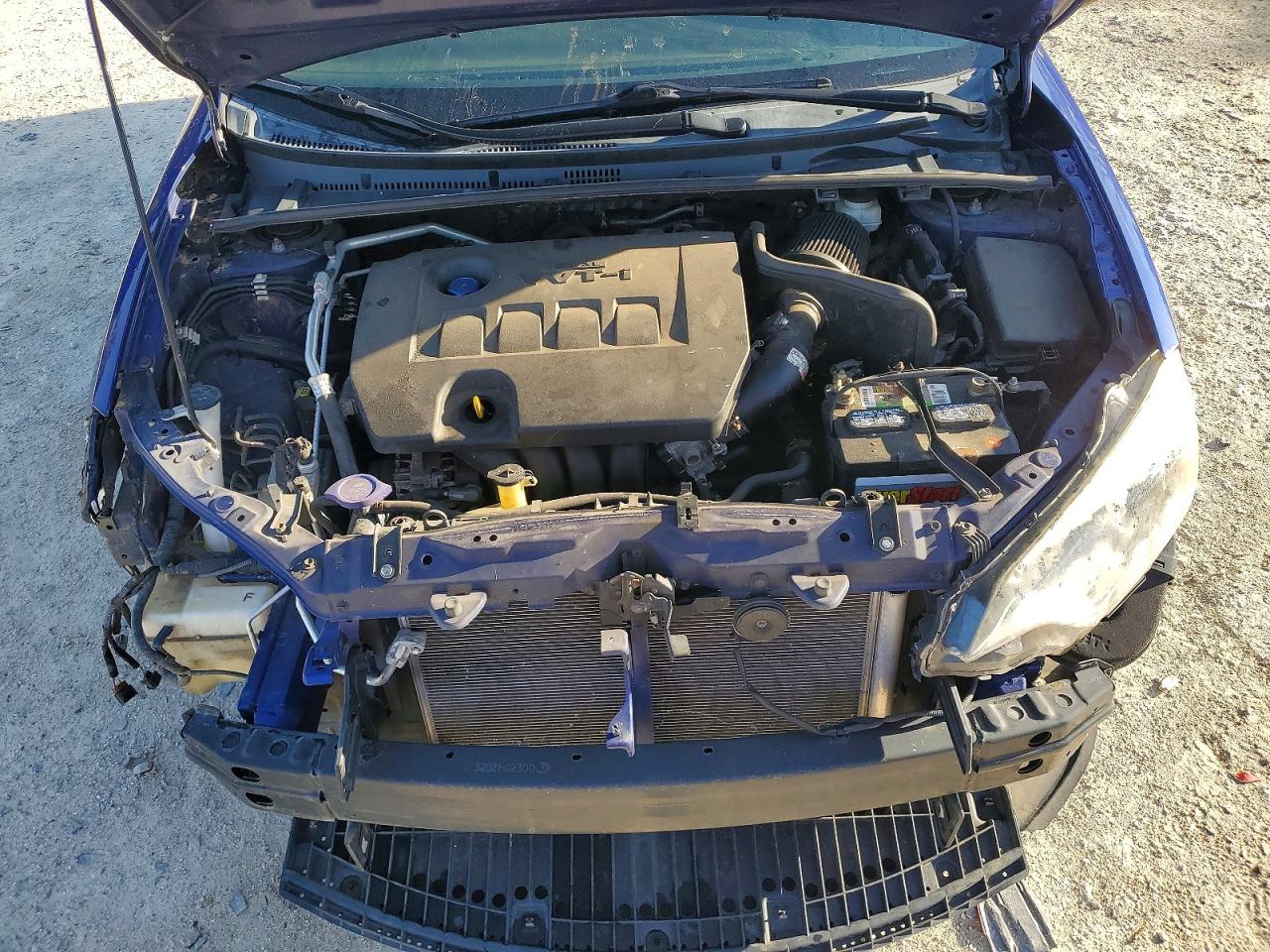 2014 Toyota Corolla S Plus Blue vin: 2T1BURHE8EC015814